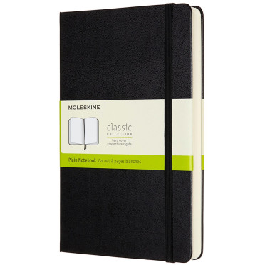 Moleskine Classic Hardback Large Expanded Notebook - Plain - Assorted