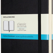 Moleskine Classic Hardback Large Expanded Notebook - Dotted - Black