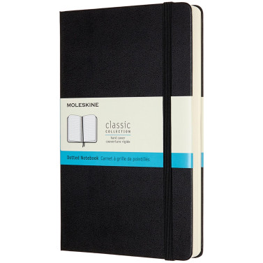 Moleskine Classic Hardback Large Expanded Notebook - Dotted - Black