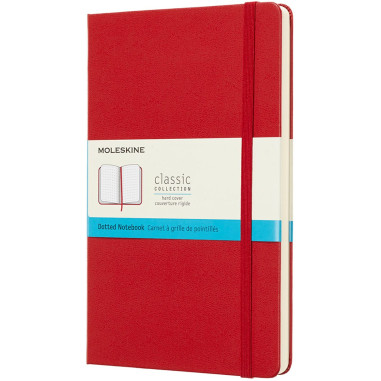 Moleskine Classic Hardback Large Notebook - Dotted - Assorted