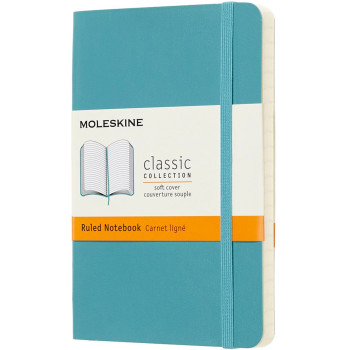 Moleskine Classic Soft Cover Pocket Notebook - Ruled - Assorted