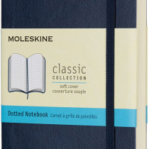 Moleskine Classic Soft Cover Pocket Notebook - Dotted - Assorted