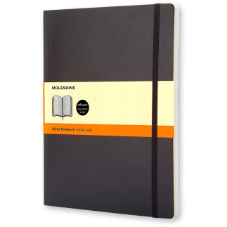 Moleskine Classic Soft Cover Extra Large Notebook - Ruled - Assorted