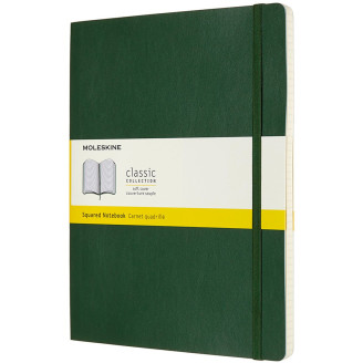 Moleskine Classic Soft Cover Extra Large Notebook - Squared - Assorted