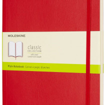 Moleskine Classic Soft Cover Extra Large Notebook - Plain - Assorted