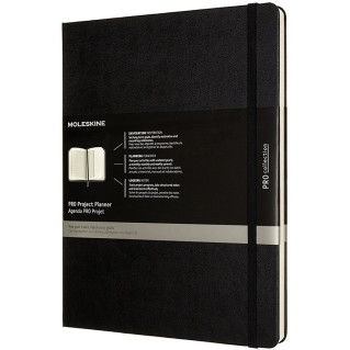 Moleskine Pro Hardback Extra Large Project Planner - Black