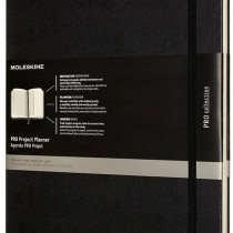 Moleskine Pro Hardback A4 Project Planner - Black