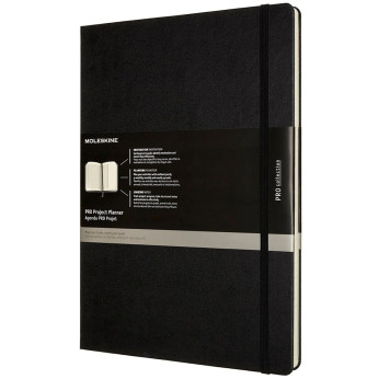 Moleskine Pro Hardback A4 Project Planner - Black