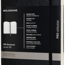 Moleskine Pro Soft Cover Large Notebook - Assorted