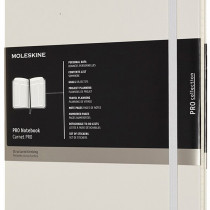 Moleskine Pro Hardback Extra Large Notebook - Black - Assorted