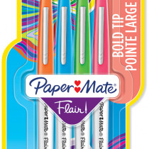 PaperMate Flair Original Felt Tip Pens Assorted (Pack of 16