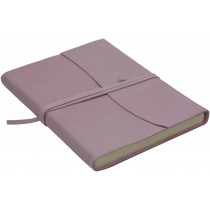 Papuro Amalfi Leather Journal - Pink - Large