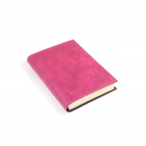 Papuro Capri Leather Journal - Raspberry - Small