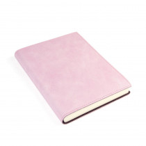 Papuro Capri Leather Journal - Pink - Medium