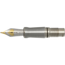 Parker Duofold Prestige Centennial Nib - Solid 18k Gold Rhodium Plated Bi-Tonal