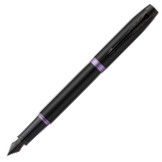 Parker IM Vibrant Rings Fountain Pen - Amethyst Purple