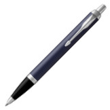 Parker IM Ballpoint Pen - Blue Lacquer Chrome Trim