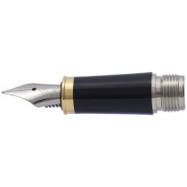 Parker IM Black Gold Trim Nib - Stainless Steel