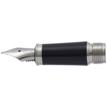 Parker IM Black Chrome Trim Nib - Stainless Steel