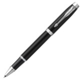 Parker IM Rollerball Pen - Matte Black Chrome Trim