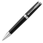 Parker Ingenuity Ballpoint Pen - Black Chrome Trim
