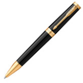 Parker Ingenuity Ballpoint Pen - Black Gold Trim