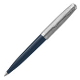 Parker 51 Ballpoint Pen - Midnight Blue Resin Chrome Trim