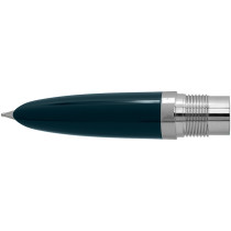 Parker 51 Teal Chrome Trim Nib - Stainless Steel