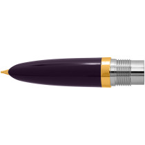 Parker 51 Plum Gold Trim Nib - Solid 18K Gold