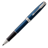 Parker Sonnet Rollerball Pen - Blue Lacquer Chrome Trim