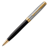 Parker Sonnet Premium Ballpoint Pen - Metal & Black