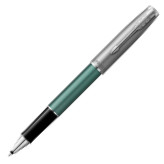 Parker Sonnet Essentials Rollerball Pen - Matte Green & Sandblasted Steel