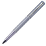 Parker Vector XL Rollerball Pen - Silver Blue Chrome Trim
