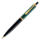 Pelikan Souverän 400 Ballpoint Pen - Black & Green