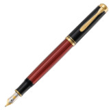 Pelikan Souverän 600 Fountain Pen - Black & Red