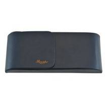 Pineider Pen Case for Three Pens - Blue