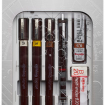 Rotring Isograph College Set - 0.25mm/0.35mm/0.50mm
