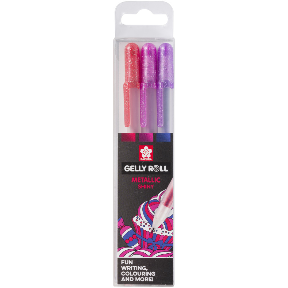 Sakura Gelly Roll Metallic Gel Pens - Sweets Set (Pack of 3)