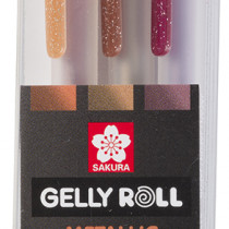 Sakura Gelly Roll Metallic Gel Pens - Nature Set (Pack of 3)