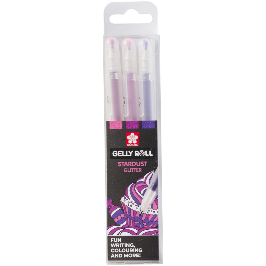 Sakura Gelly Roll Stardust Gel Pens - Sweets Set (Pack of 3)