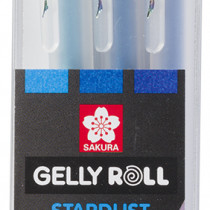 Sakura Gelly Roll Stardust Gel Pens - Ocean Set (Pack of 3)