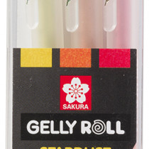 Sakura Gelly Roll Stardust Gel Pens - Happy Set (Pack of 3)