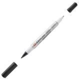 UNI-BALL SUPER INK MARKER permanent Textile / toutes surfaces PNA125 Pte  Fine 0,9mm Noir x 12 - Marqueur - LDLC