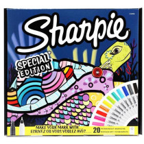 Sharpie Fine Marker Pens - Special Edition (Pack of 20)