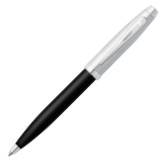 Sheaffer 100 Ballpoint Pen - Gloss Black Brushed Chrome