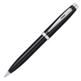 Sheaffer 100 Ballpoint Pen - Black Lacquer Chrome Trim