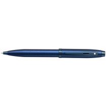 Sheaffer 100 Ballpoint Pen -  Satin Blue