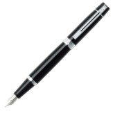 Sheaffer 300 Fountain Pen - Gloss Black Chrome Trim