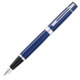 Sheaffer 300 Fountain Pen - Blue Lacquer Chrome Trim