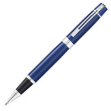 Sheaffer 300 Rollerball Pen - Blue Lacquer Chrome Trim